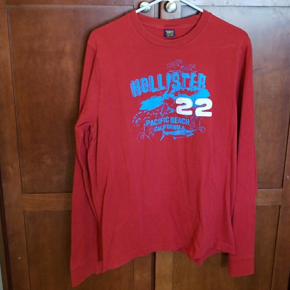 Mens Long Sleeve Hollister Tshirt